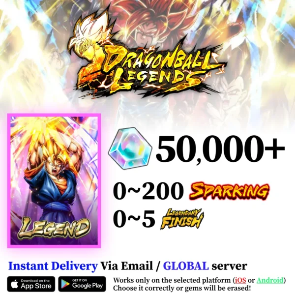 Dragon Ball Legends LEGEND Super Vegito Starter Account [iOS/Android]