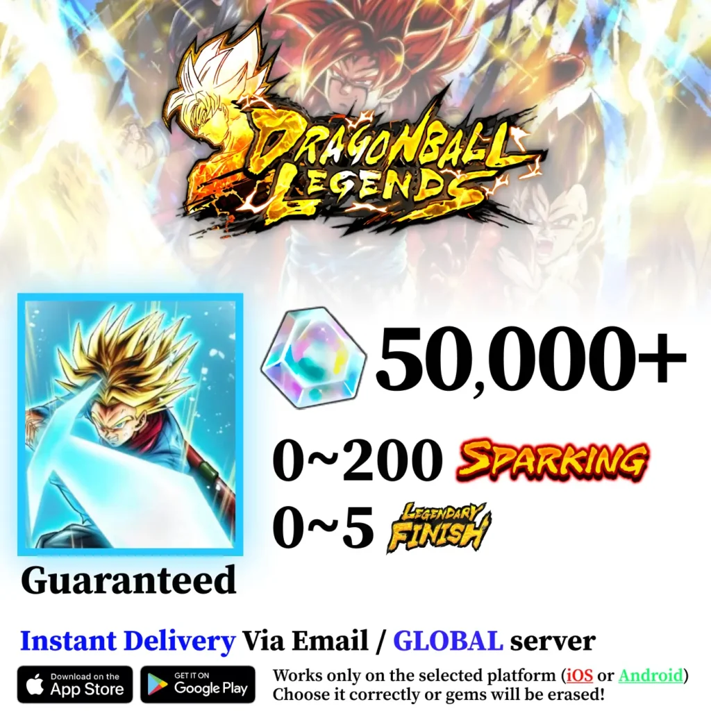 Dragon Ball Legends Super Saiyan Trunks (Adult) Starter Account [iOS/Android]