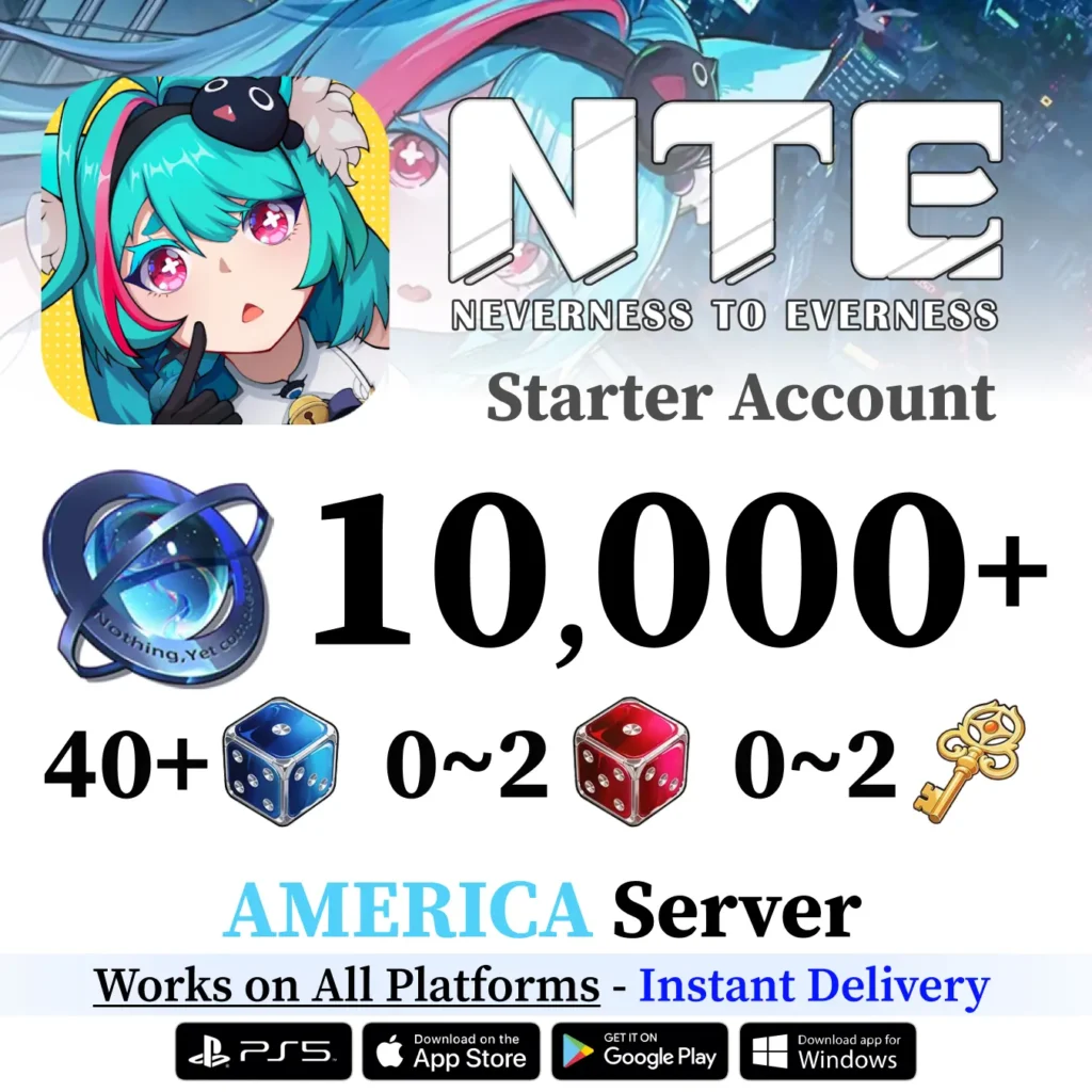 NTE: Neverness to Everness Reroll Starter Account with Annulith [AMERICA]