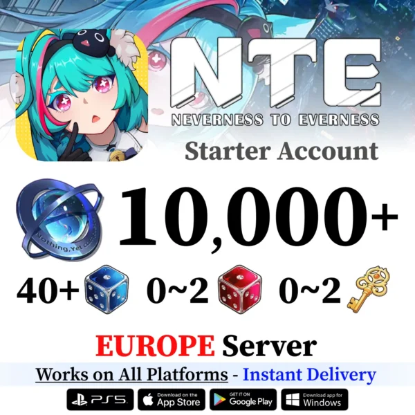 NTE: Neverness to Everness Reroll Starter Account with Annulith [EUROPE]