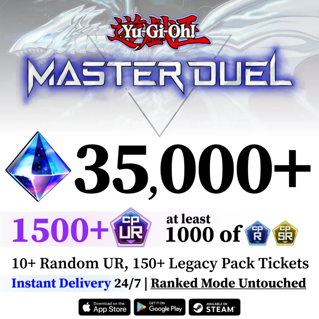 Yu-Gi-Oh! Master Duel Starter Account with 1500+ UR CP [Global]
